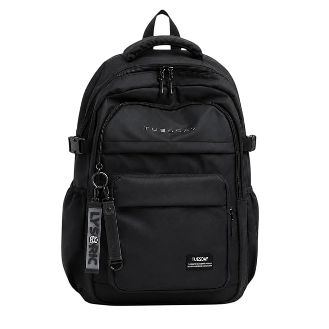 Black front view