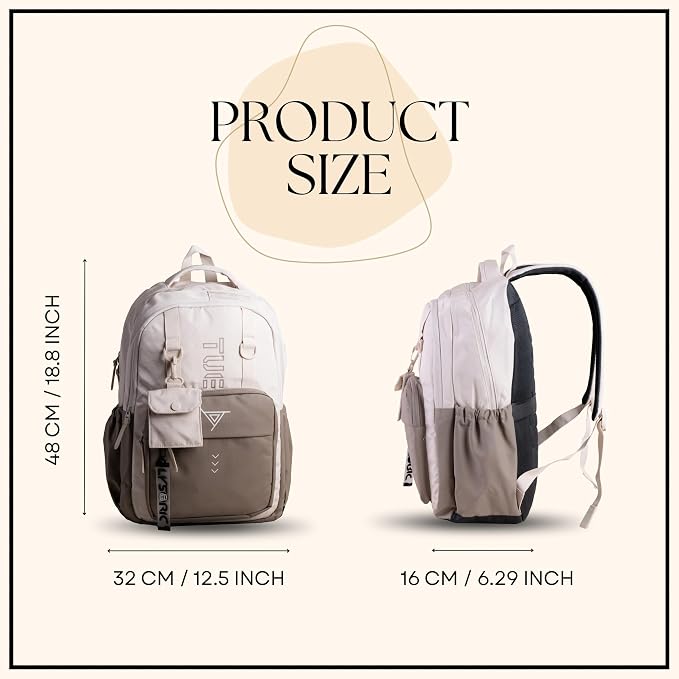 Beige size view