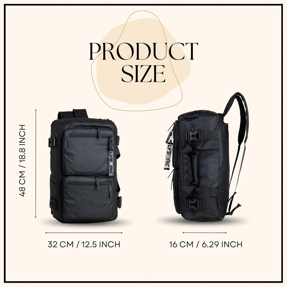 Travel Duffel Bag for Men & Women, Large Capacity Waterproof Bag