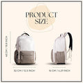 Beige size view