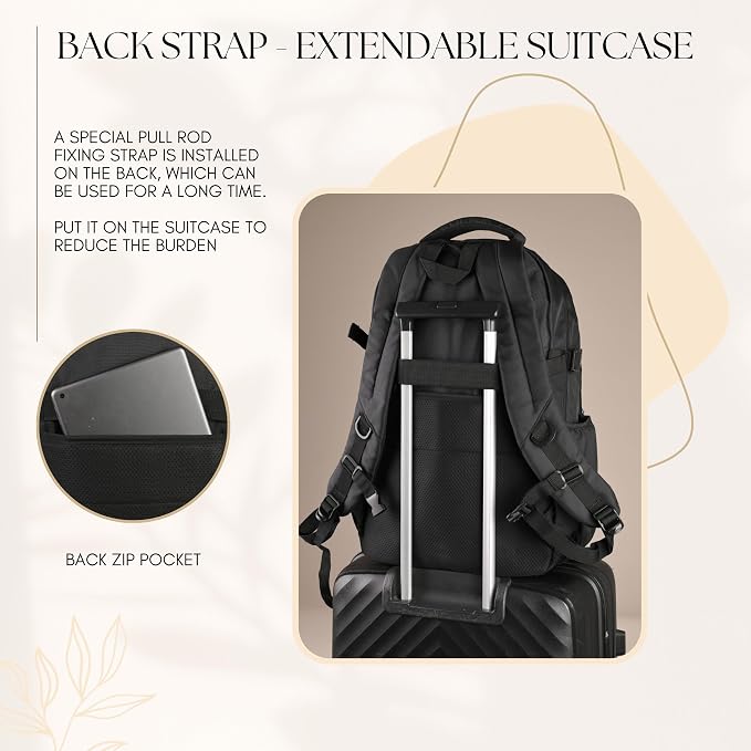 Black back view