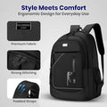 15-Inch Laptop Backpack for Men & Women, Lightweight Casual Daypack