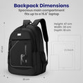 15-Inch Laptop Backpack for Men & Women, Lightweight Casual Daypack