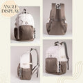 Beige angle view