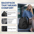 Laptop Backpack for Men & Women with USB Charging Port, Water-Resistant