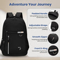 Laptop Backpack for Men & Women, Water-Resistant Travel Bag