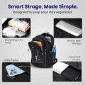 15-Inch Laptop Backpack for Men & Women, Lightweight Casual Daypack