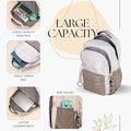 Beige capacity view