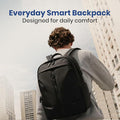 Laptop Backpack for Men & Women with USB Charging Port, Water-Resistant