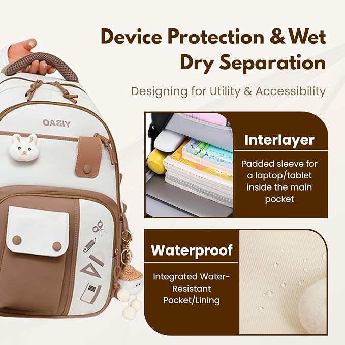 Brown waterproof view