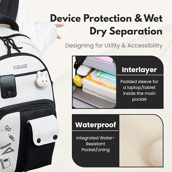 Black waterproof view