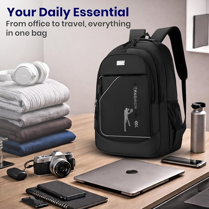15-Inch Laptop Backpack for Men & Women, Lightweight Casual Daypack