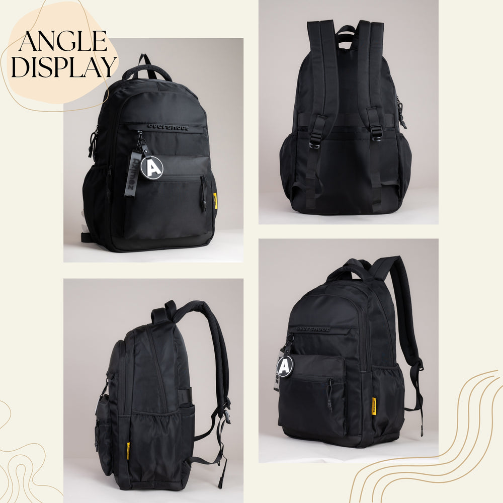 Black angle view